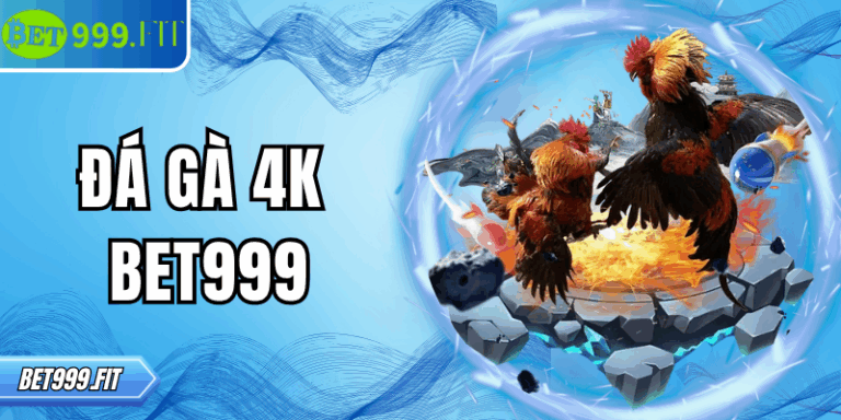 Đá gà 4K BET999 – Trải nghiệm cá cược chân thực, sống động