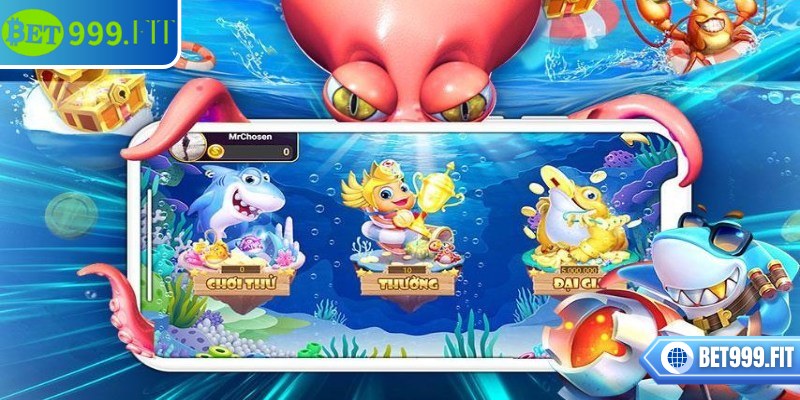 Vương gia đánh cá BET999 có đồ họa 3D sống động, âm thanh chân thực